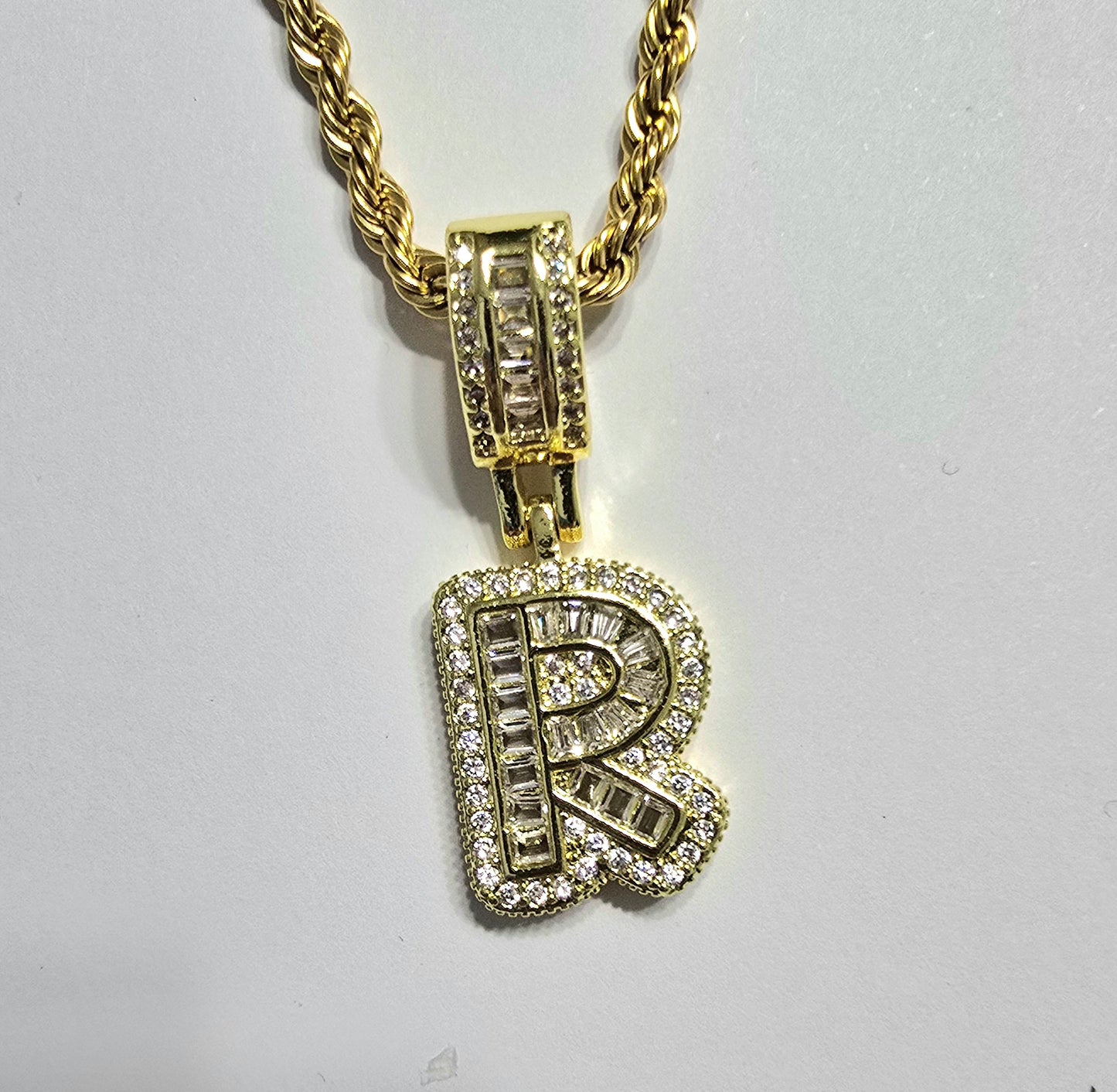 Luxe Letters Chain Necklace