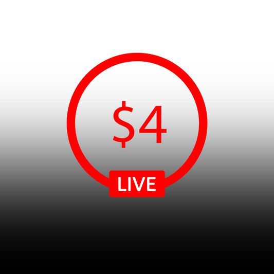 Live 🔴 $4