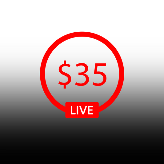 Live 🔴 $35